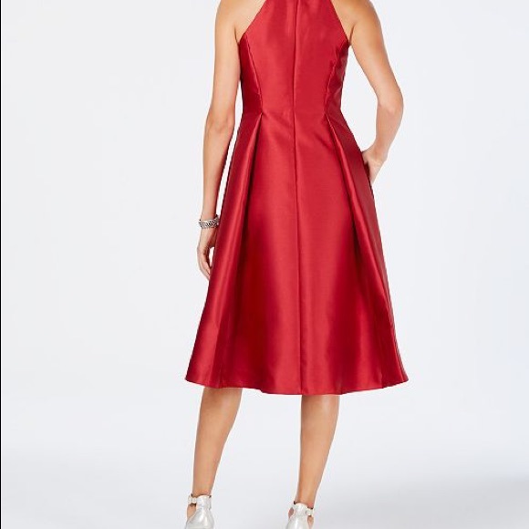 Adrianna Papell Rhinestone High Low Dress, Size 2 - Picture 3 of 4